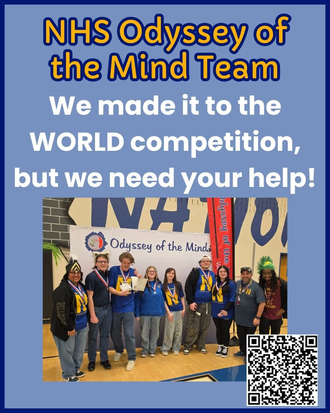 Big news for Northampton County Public Schools! 🎉

For the first time ever, THREE Odyssey of the Mind teams from Northampton Middle and High Schools made it to the state competition&mdash;and all three placed on the podium! 🏆👏 Even more exciting, 