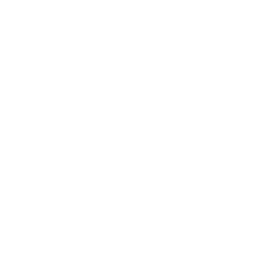 Icon of a hand holding a person silhouette with sparkles around, representing care or support.