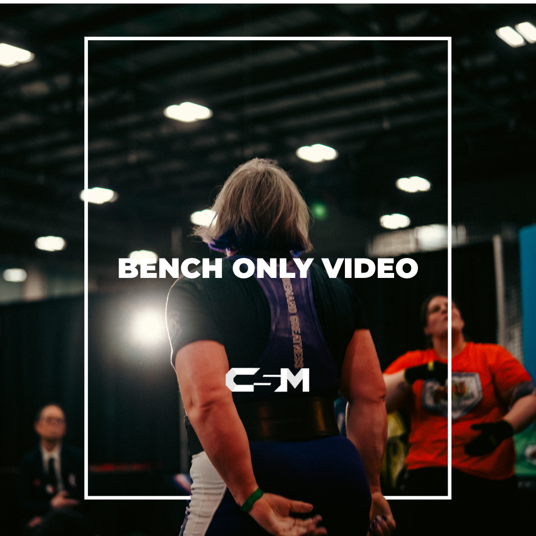 Bench Only Video (PRE-ORDER ONLY)