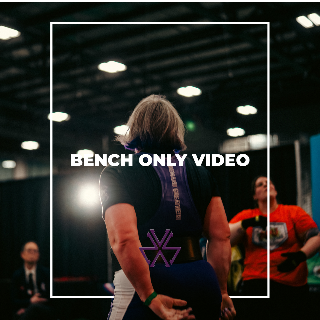 Bench Only Video (PRE-ORDER ONLY)