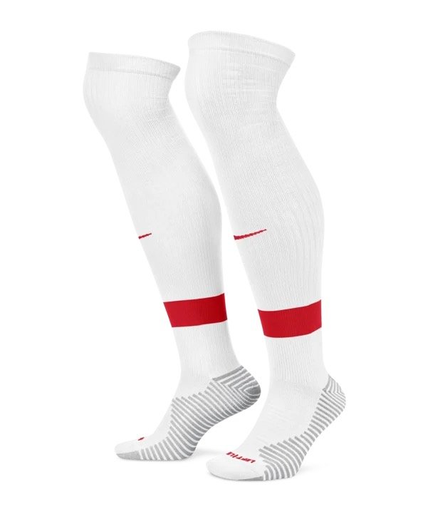 Nike Strike KH Stutzen Weiss Rot F103