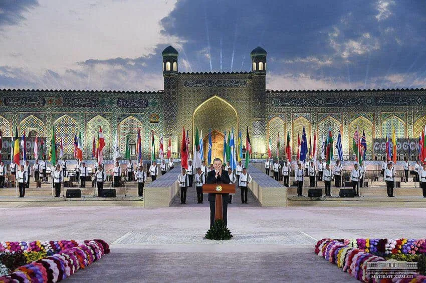International Craft Festival inauguration by President of Uzbekistan Shavkat Mirziyoyev, 2019  (1).jpg