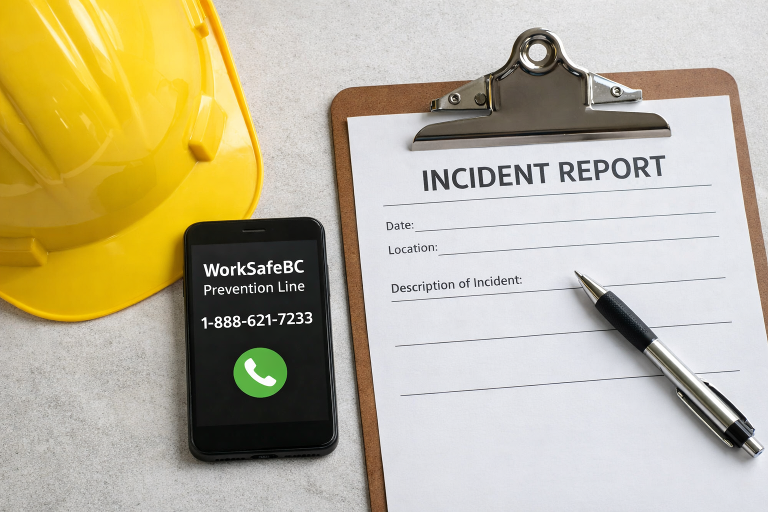 WorkSafeBC Incident Reporting in BC: What Must Be Reported and When