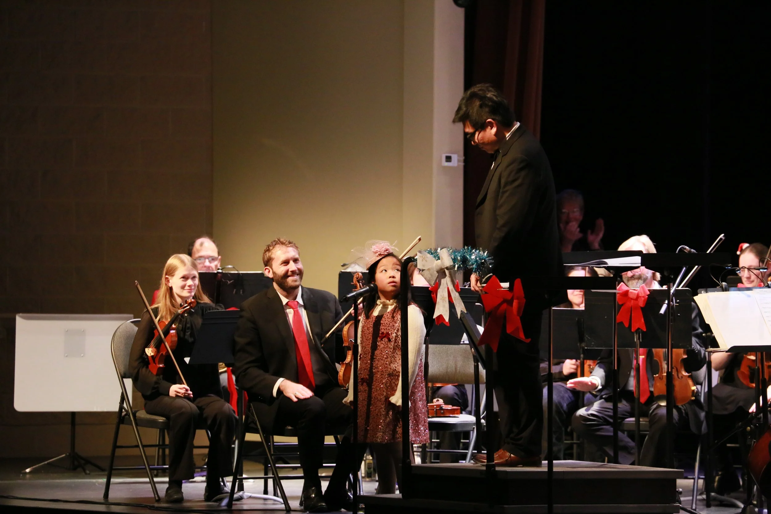 Angelica sung the Jingle for Quinte Symphony's concert sponsor