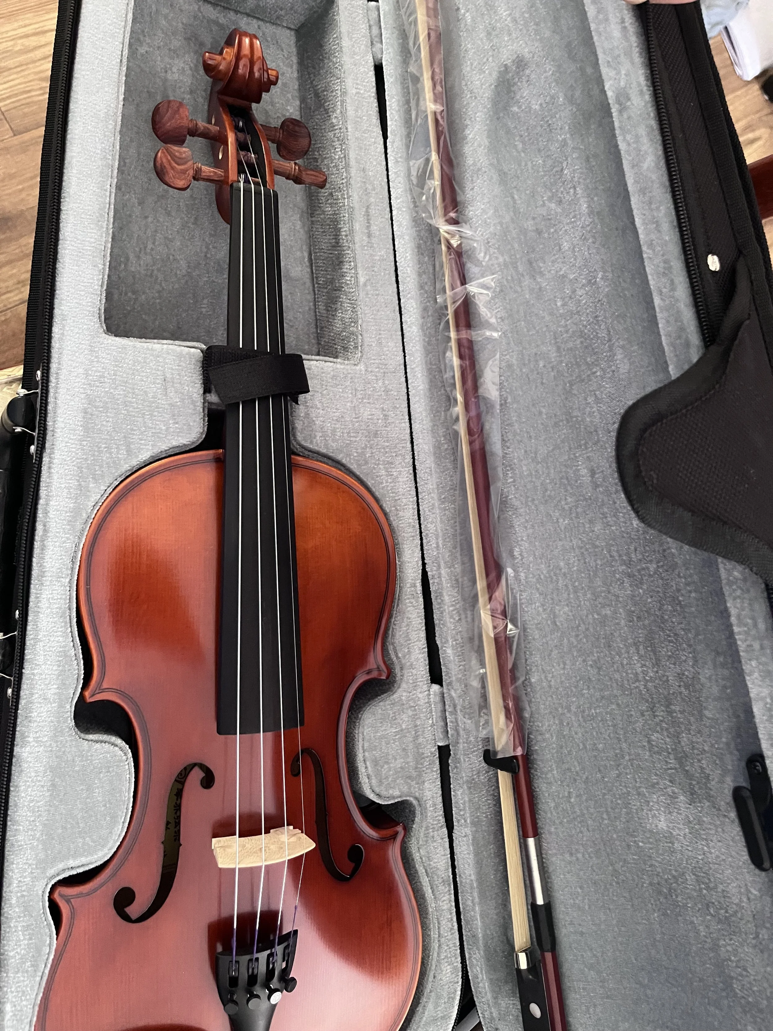 Brand New Scott Cao STV-P06 Violin ($450) 

Comes with Rosin, Shoulder Rest, Tuner, Bow, Case