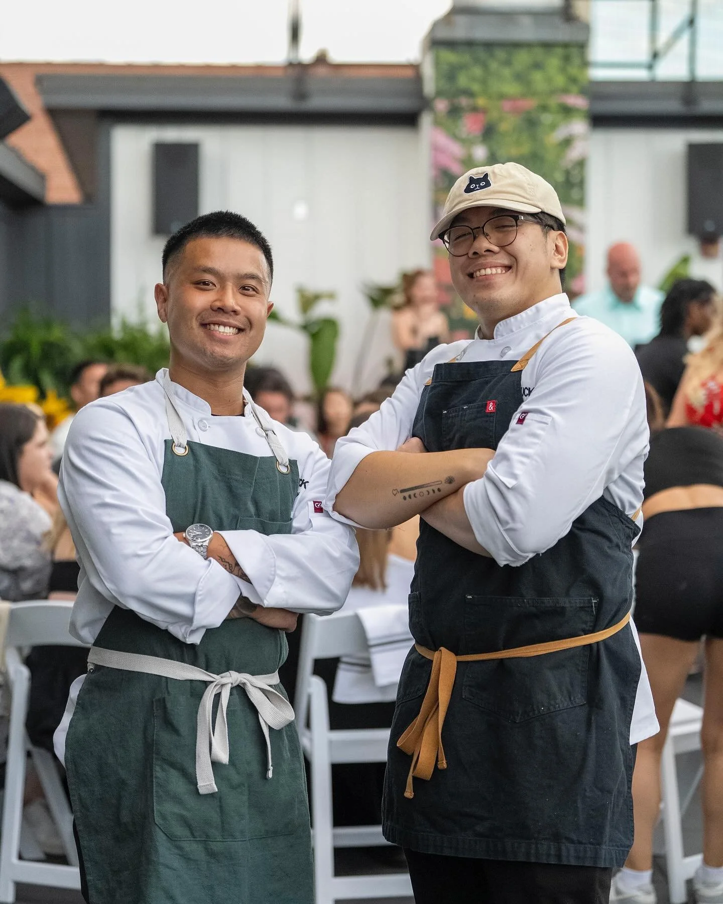 POTLUCK.006 | The masterminds behind the korean dishes for the event! A team of dedicated people with a dream to give people a one of a kind experience. For AAPI month we thought of doing korean because of the staple its had as a prelude to our event