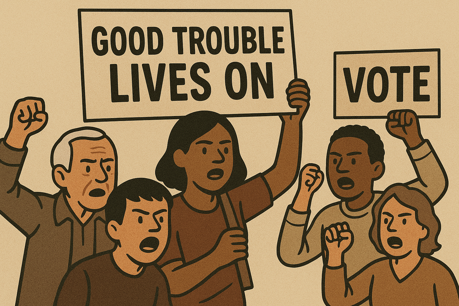 Good Trouble Lives On