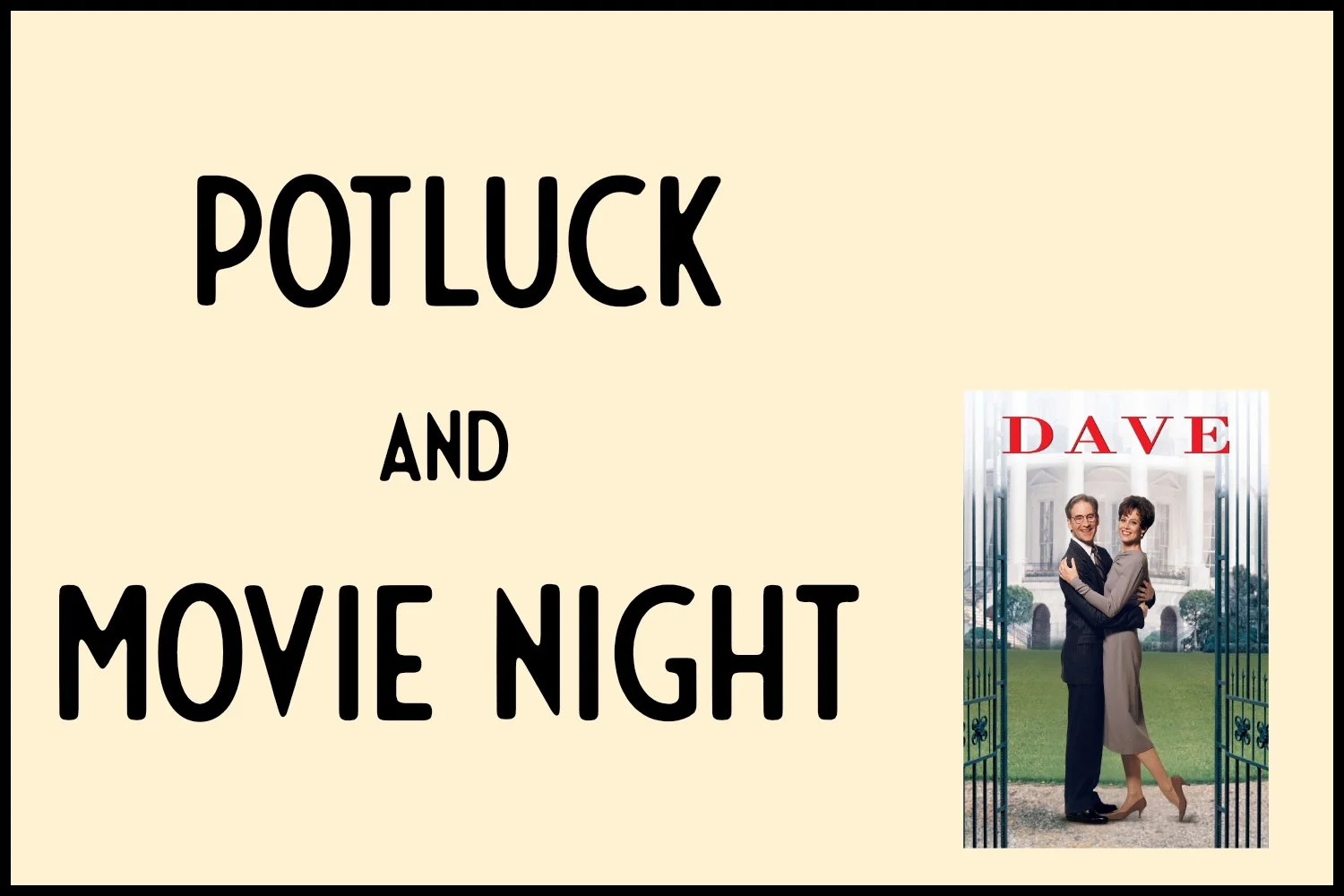 PotLuck & Movie Night