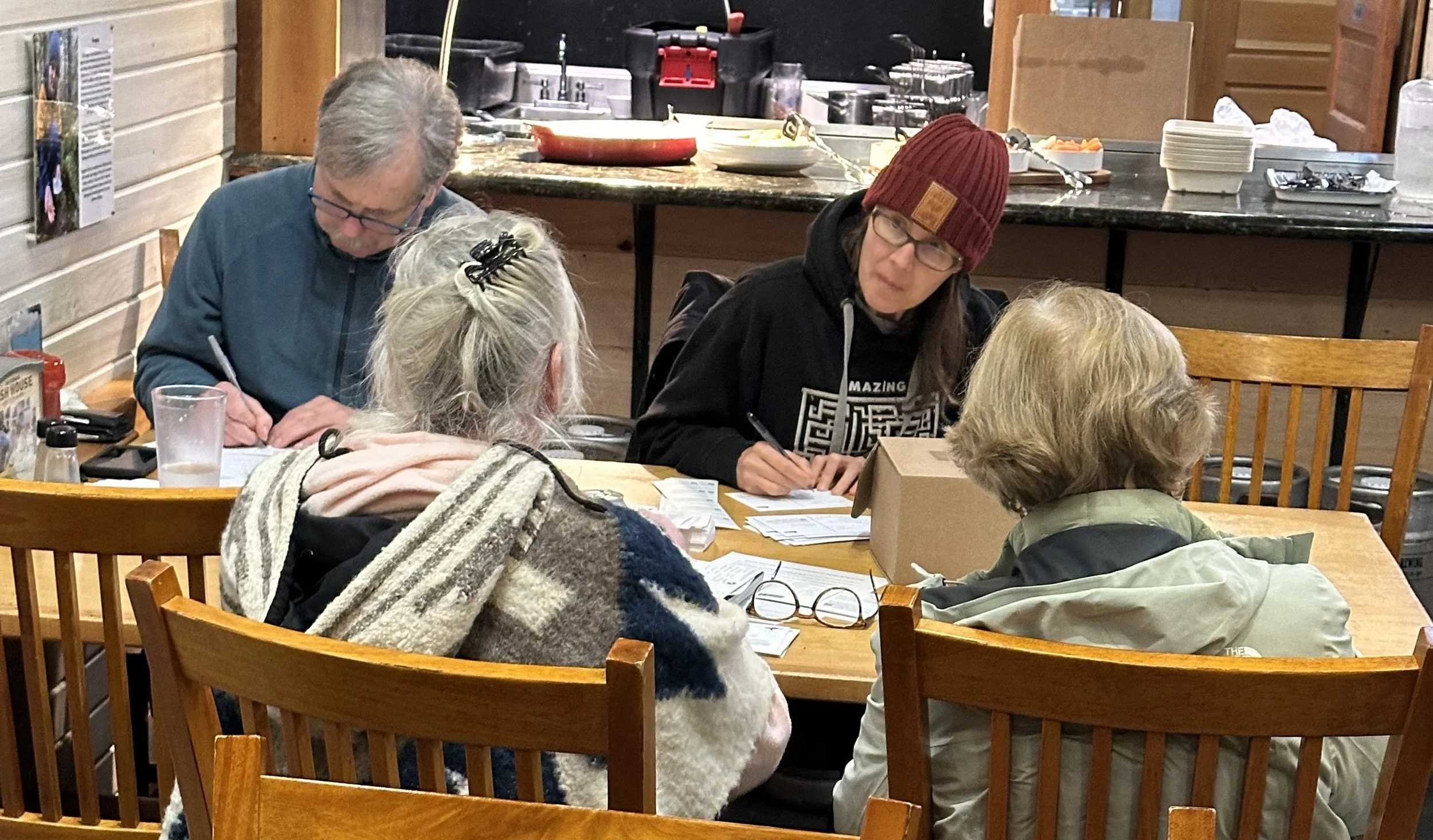 Ketchikan Postcard Writing Party #1