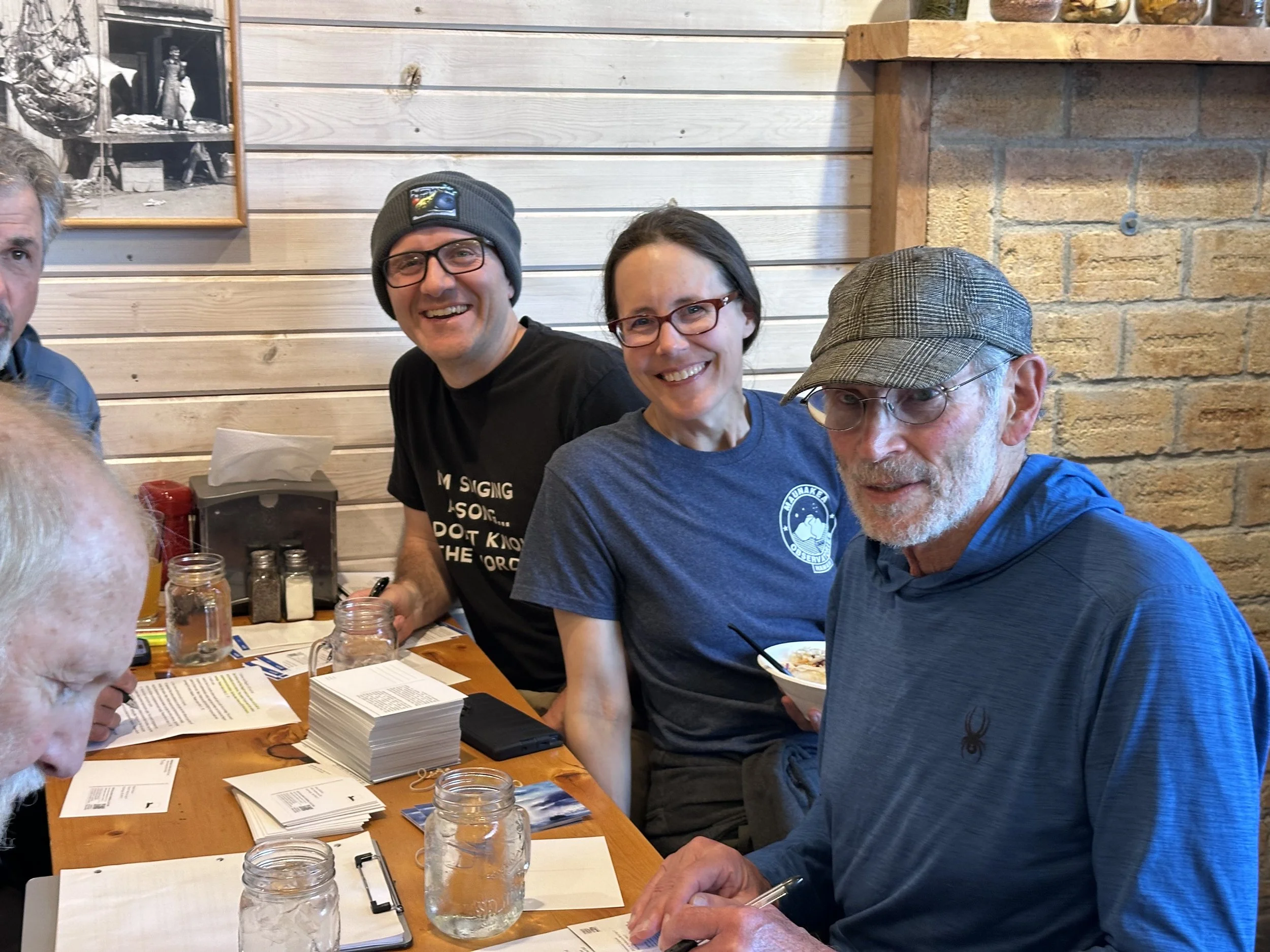 Postcard writing party 