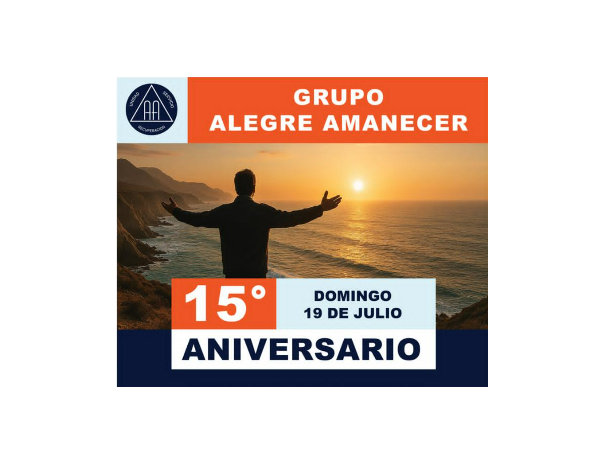Grupo Alegre Amanecer te invita a su 15 aniversario.