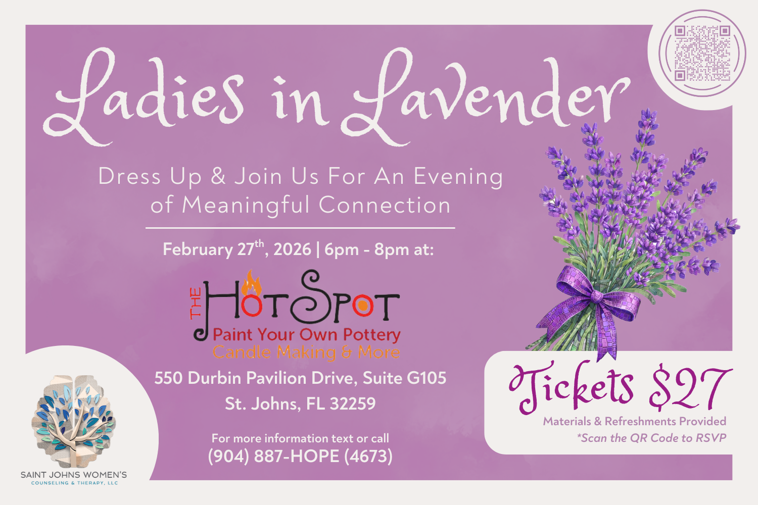 Ladies in Lavender Night Out