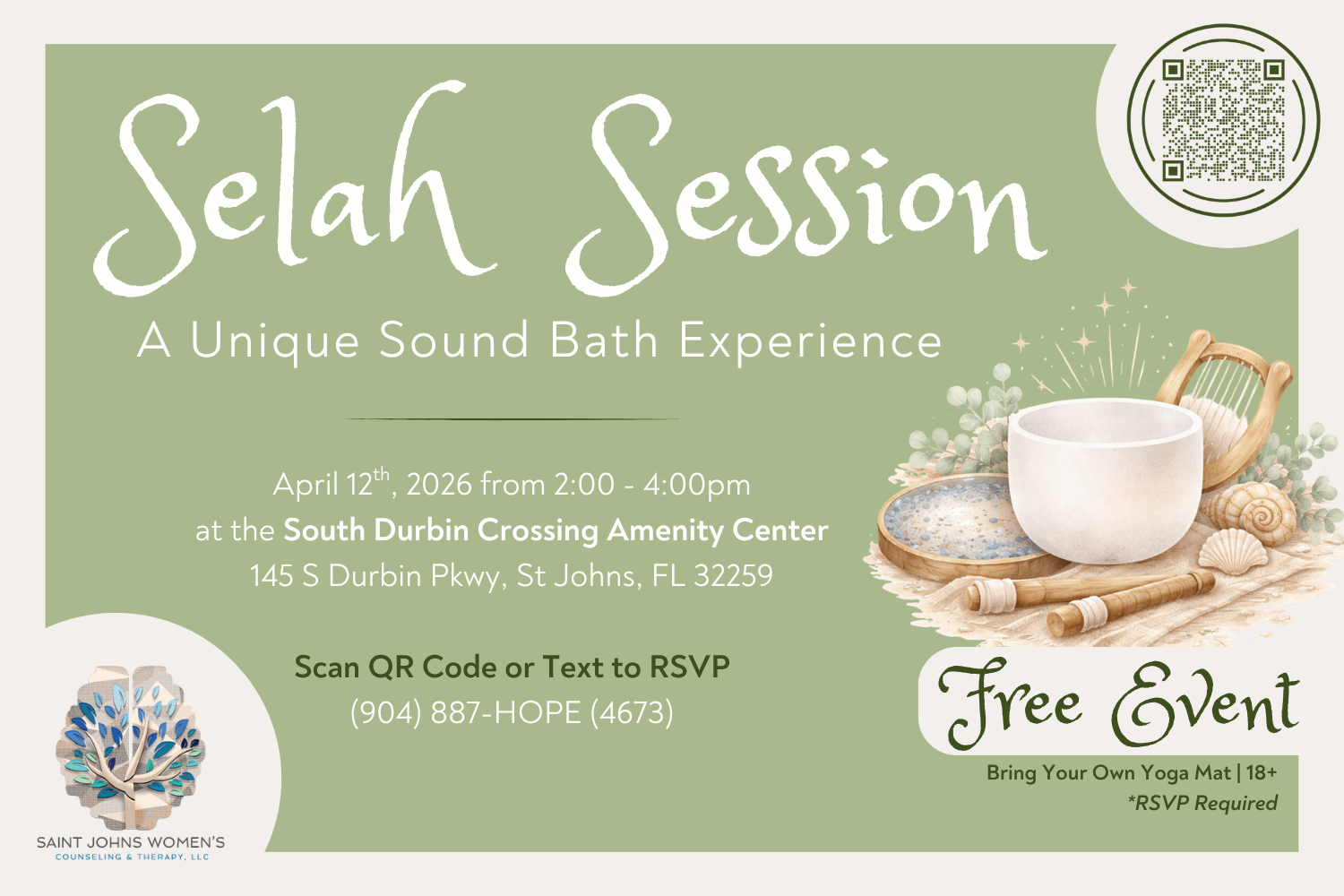 Selah Session - Free Event