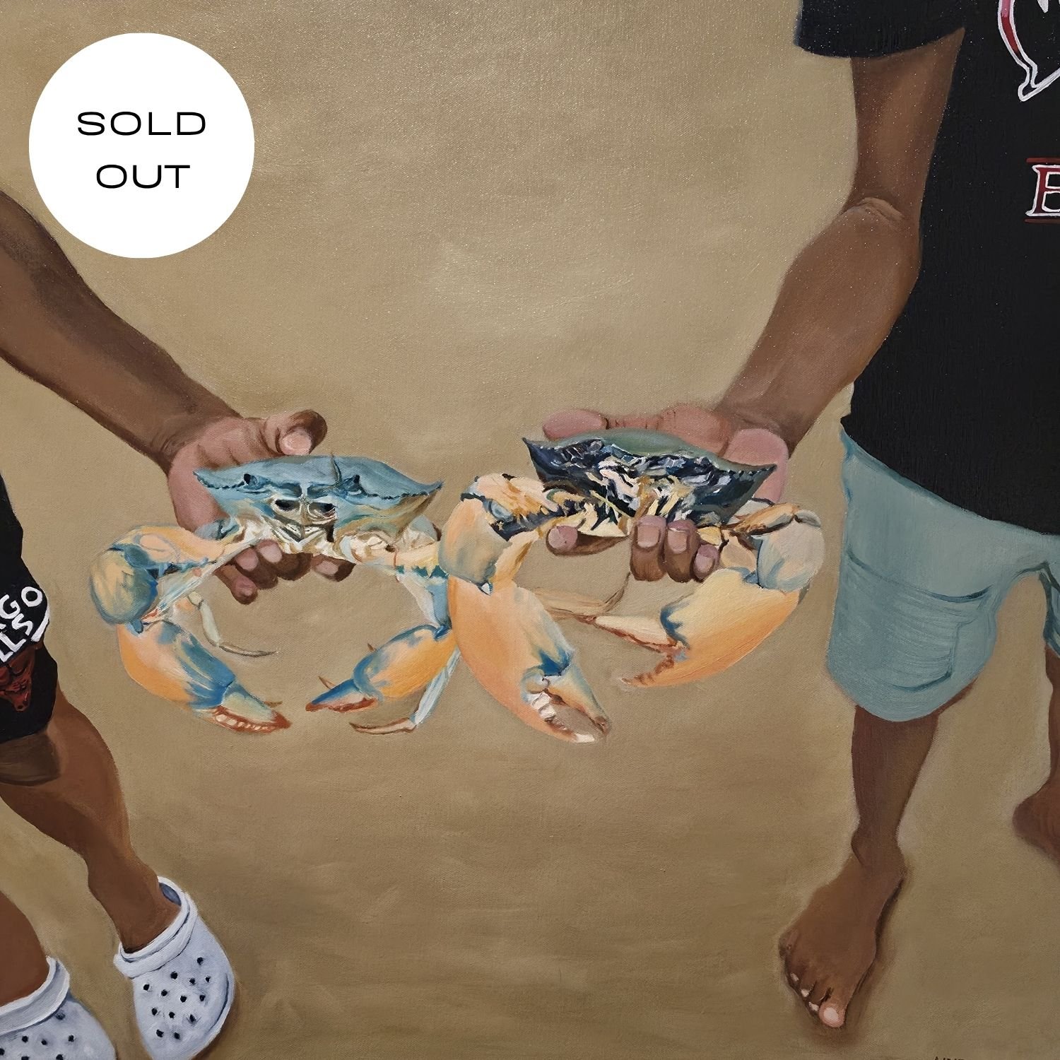 Crab Catch - Original Oil Painting