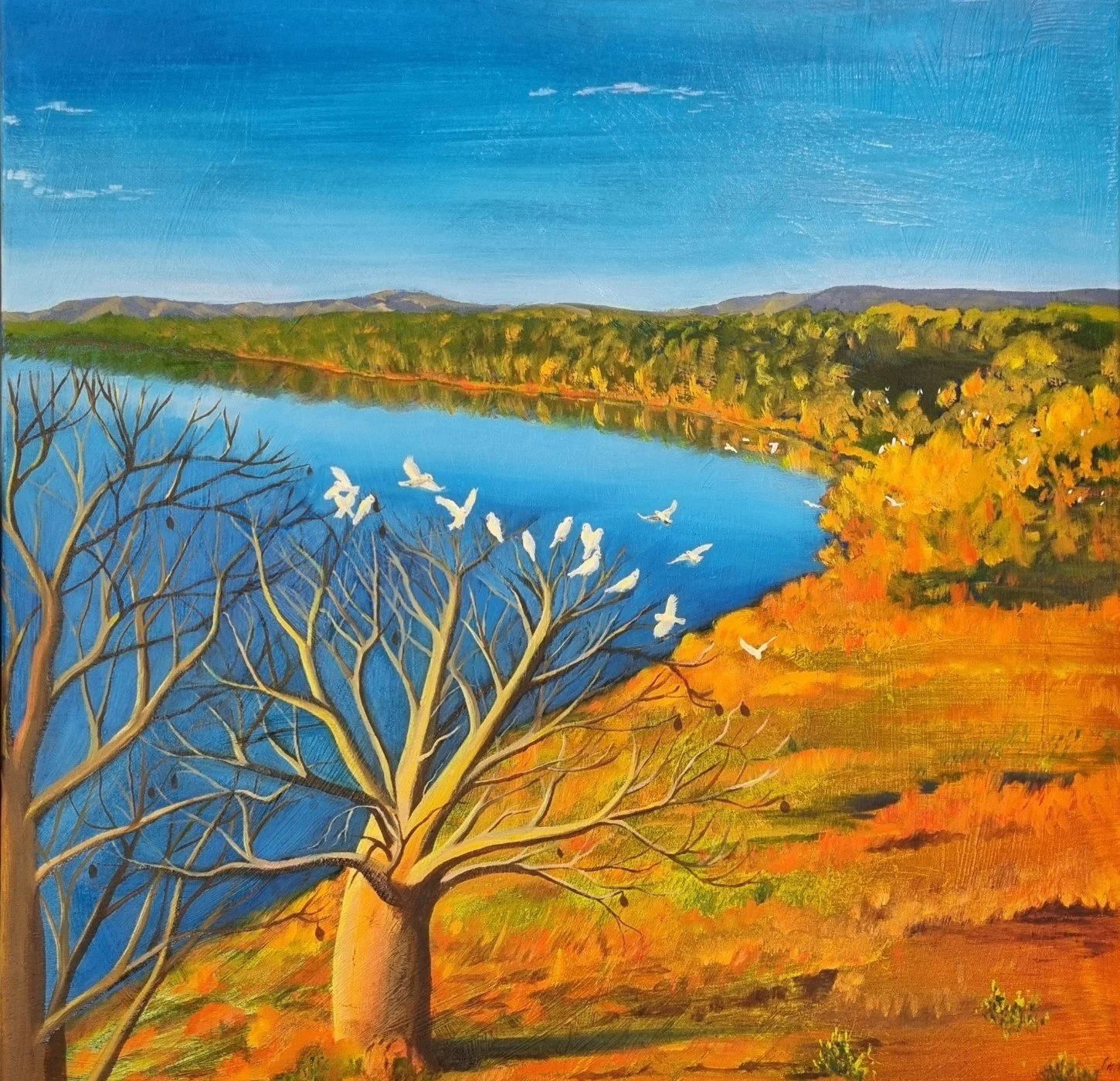 The Kimberley - Oil on Canvas - 60cm x 60cm - Click image to purchase.