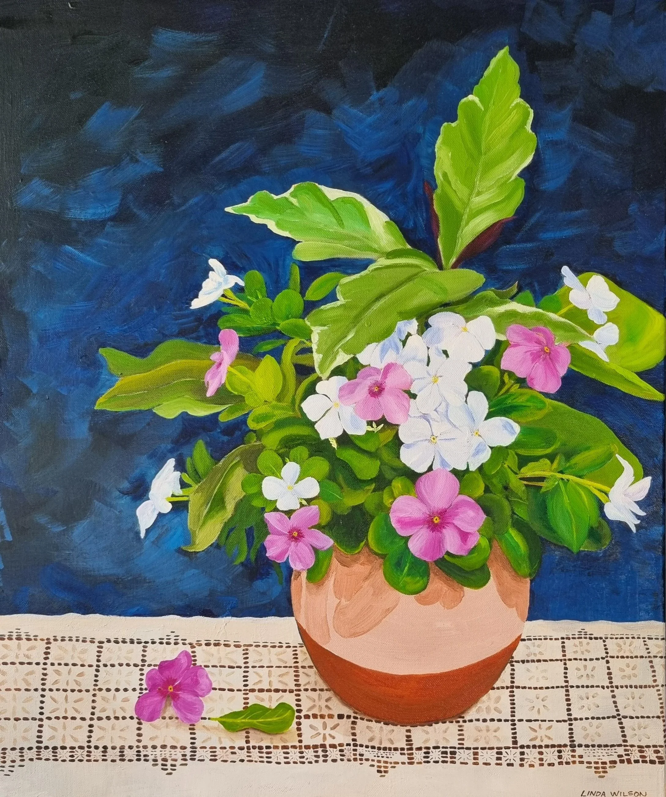 ‘Vincas’ - Still Life Oil Painting - 61cm x 51cm - SOLD.