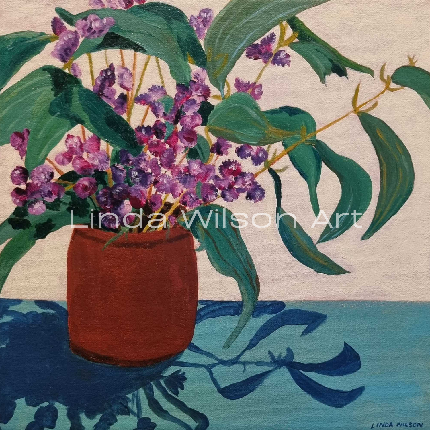 ‘Kimberley Wildflowers’ - Acrylic on Canvas - 30 cm x 30 cm