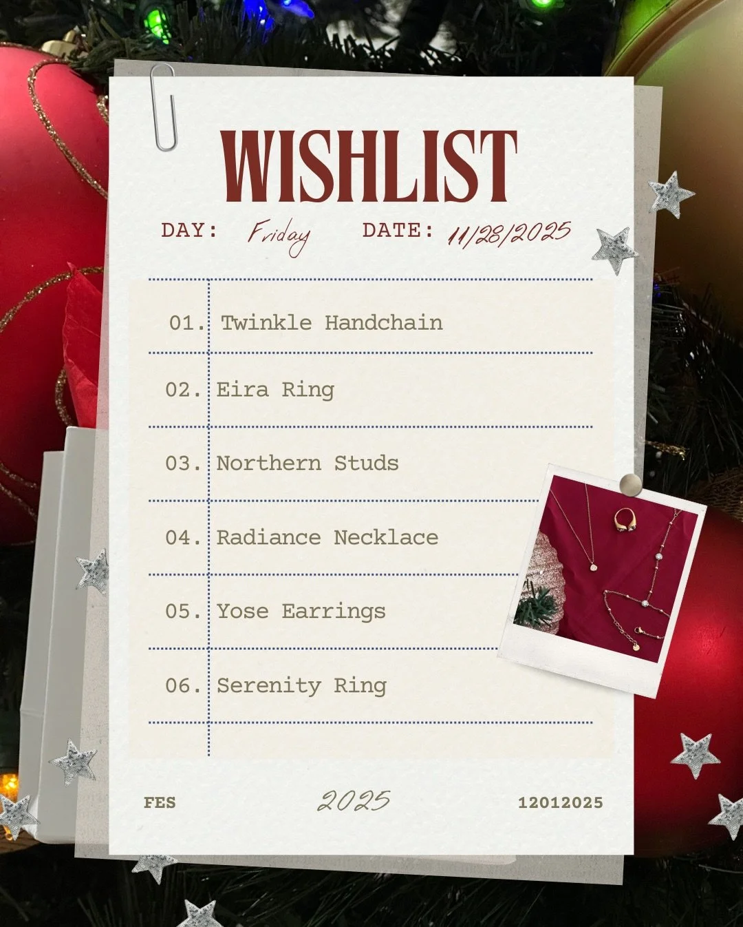 Your Black Friday holiday wishlist!💫

For Eternity Shop&rsquo;s Black Friday deal starts tomorrow! Receive a free 5mm herringbone bracelet with a $40+ purchase! No code needed. while supplies last. 🛍️

A gift from us to you this holiday season💛