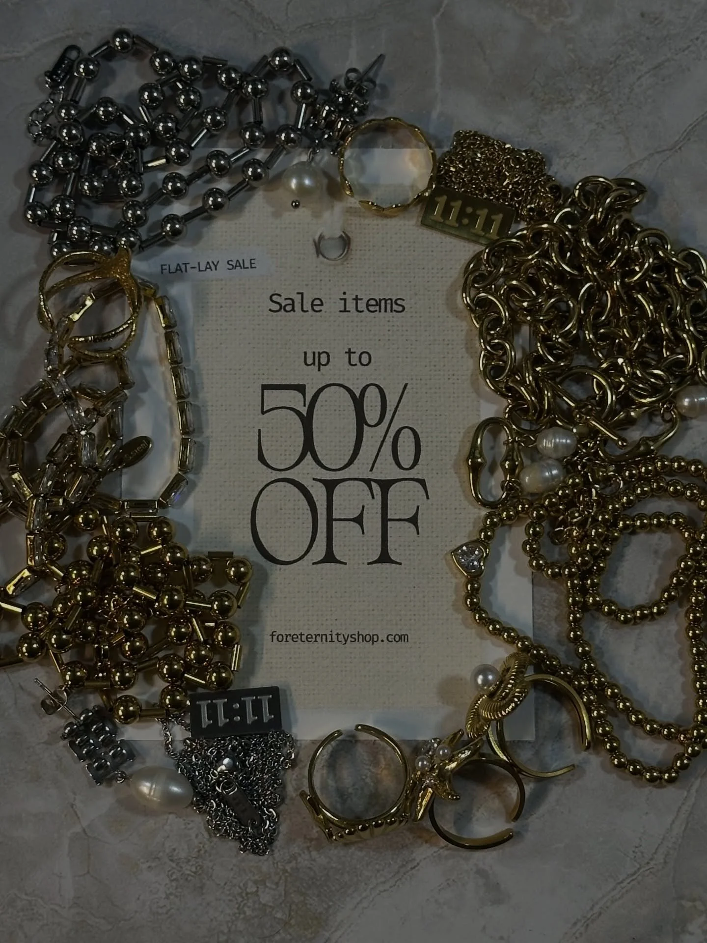 Shop is live, and so is our New Year Sale‼️
&bull;Sale items are up to 50% OFF
&bull;Free local delivery on orders over $25+
no code needed!

Water-resistant, Hypoallergenic, and Non-tarnish Jewelry for any occasion💛