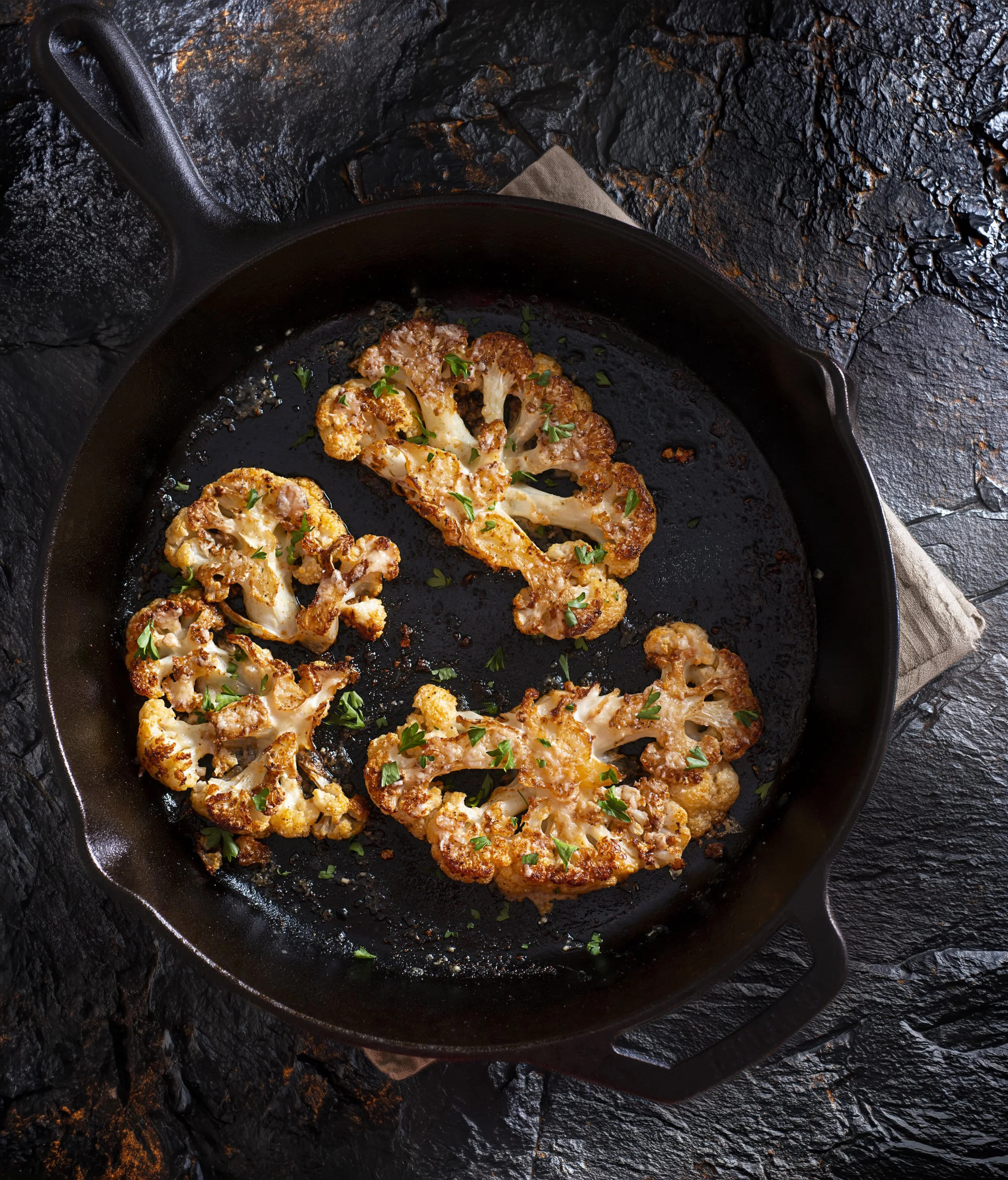 Geroosterde bloemkool uit de oven