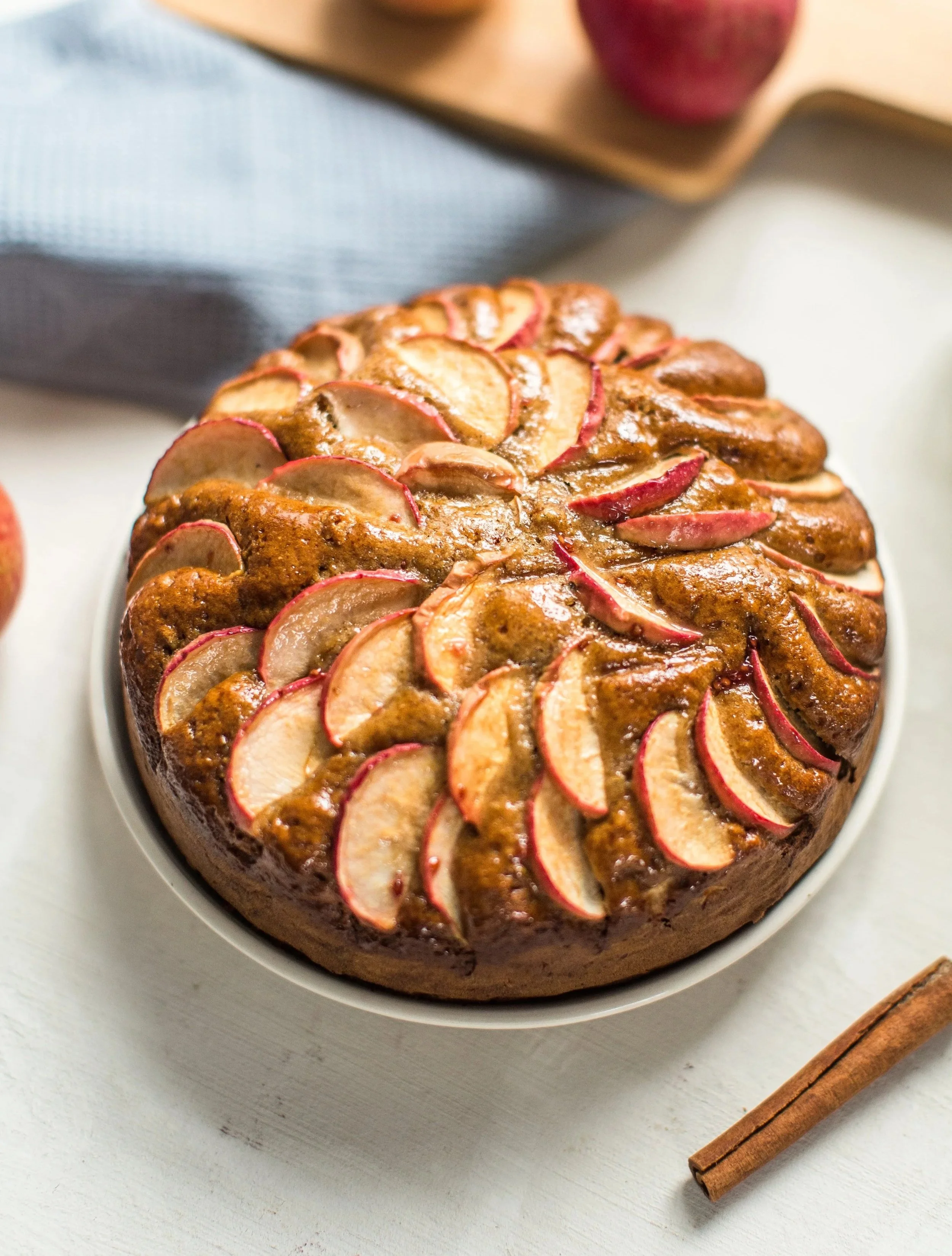 Appelcake met kaneel