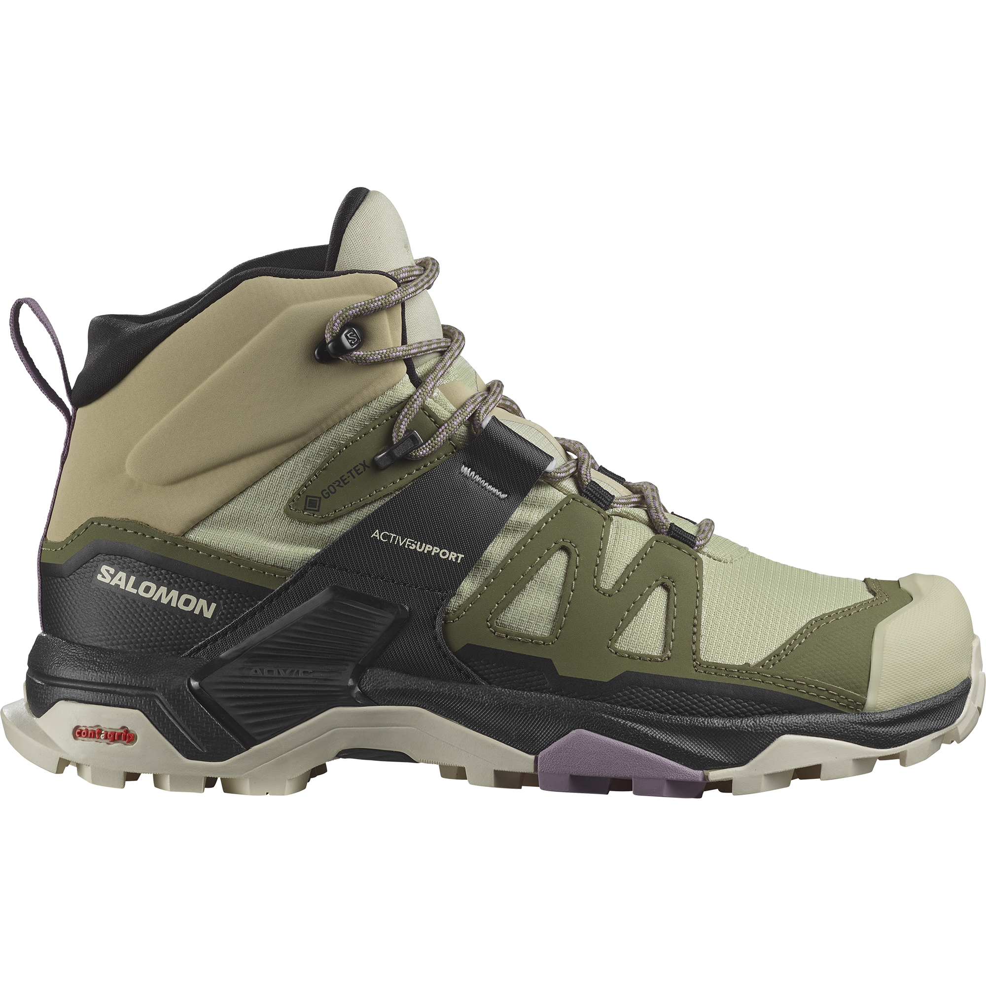 L47455000_0_GHO_X ULTRA 4 MID GTX W_Alfalfa_Deep Lichen Green_Almond Milk.png