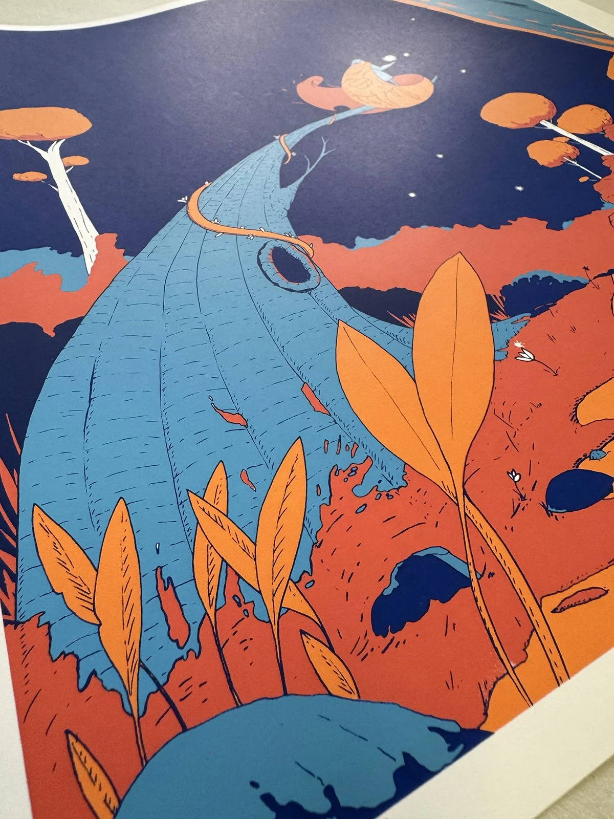 Close up of the illustration The Source