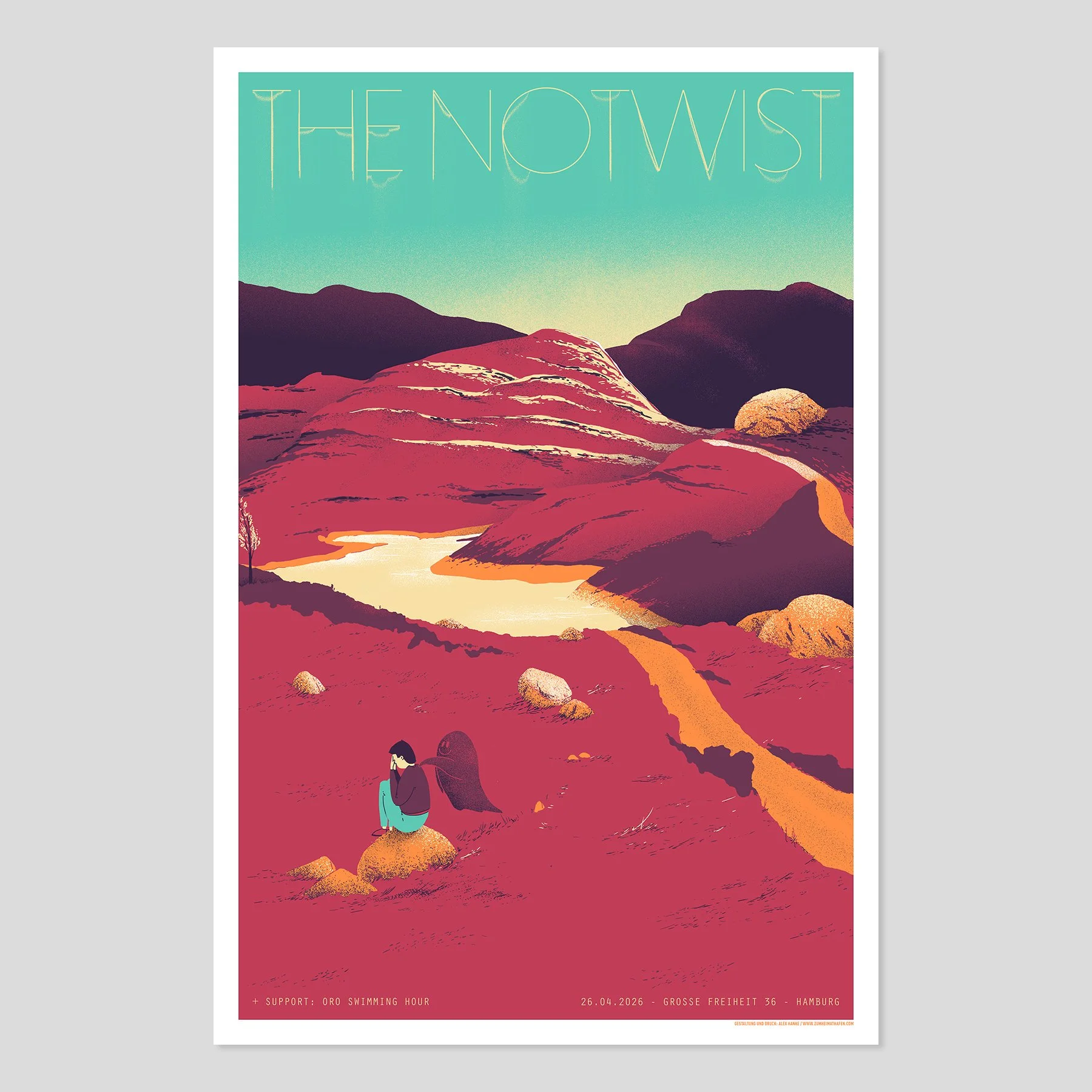 The Notwist gig poster 2026