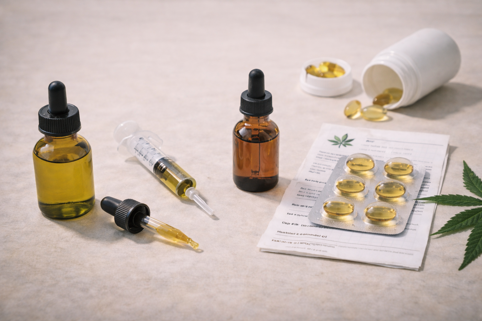 Understanding Different Oral Cannabis Based Medicines