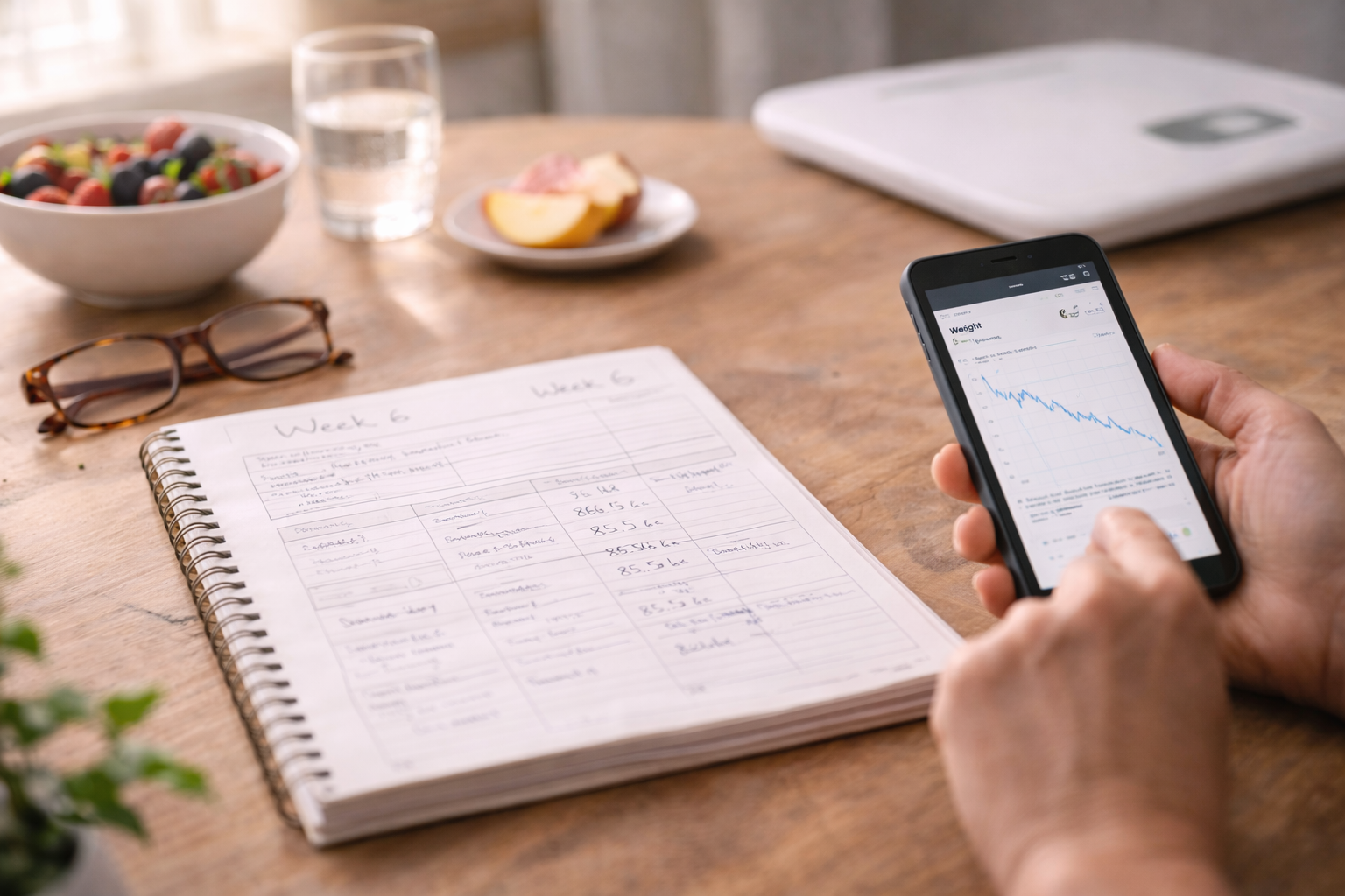 What monitoring looks like during weight loss treatment