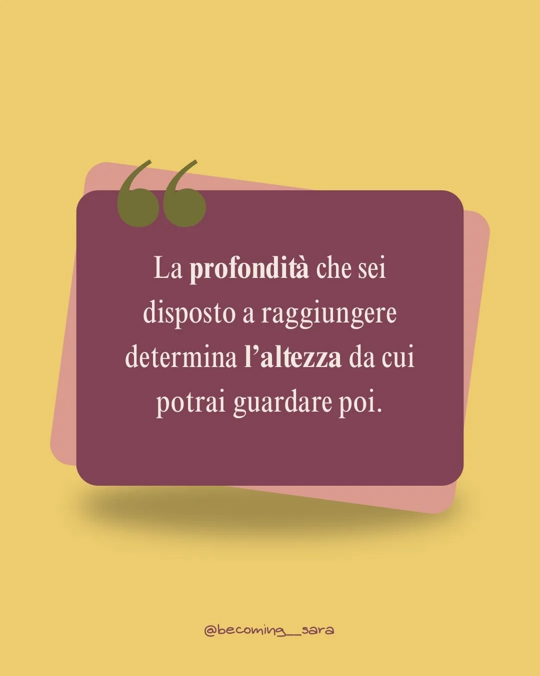 C&rsquo;&egrave; tanto fuori dal nostro sguardo.

Non sempre vediamo tutto da dove siamo.

A volte siamo troppo vicini a ci&ograve; che ci accade.

Troppo dentro una paura, una convinzione, un modo di essere &hellip; senza essere in grado di riconosc