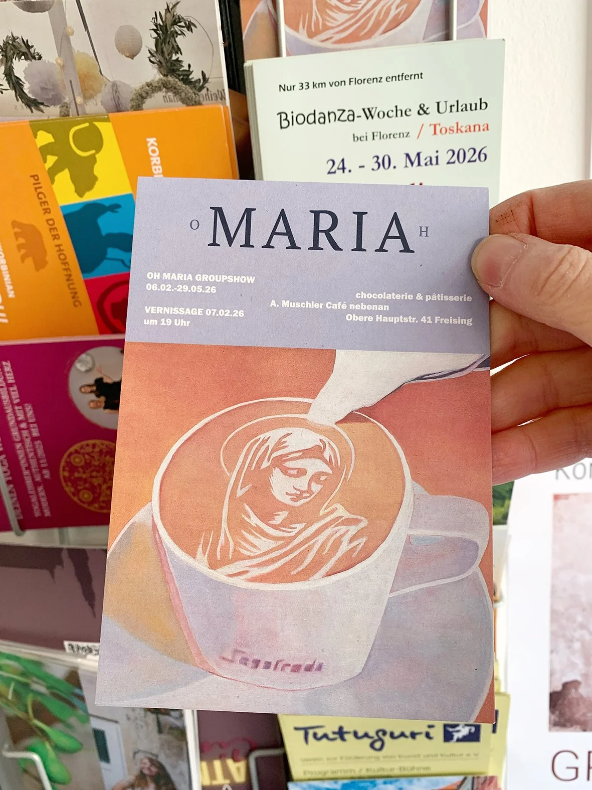 Maria Groupshow Freising Flyer