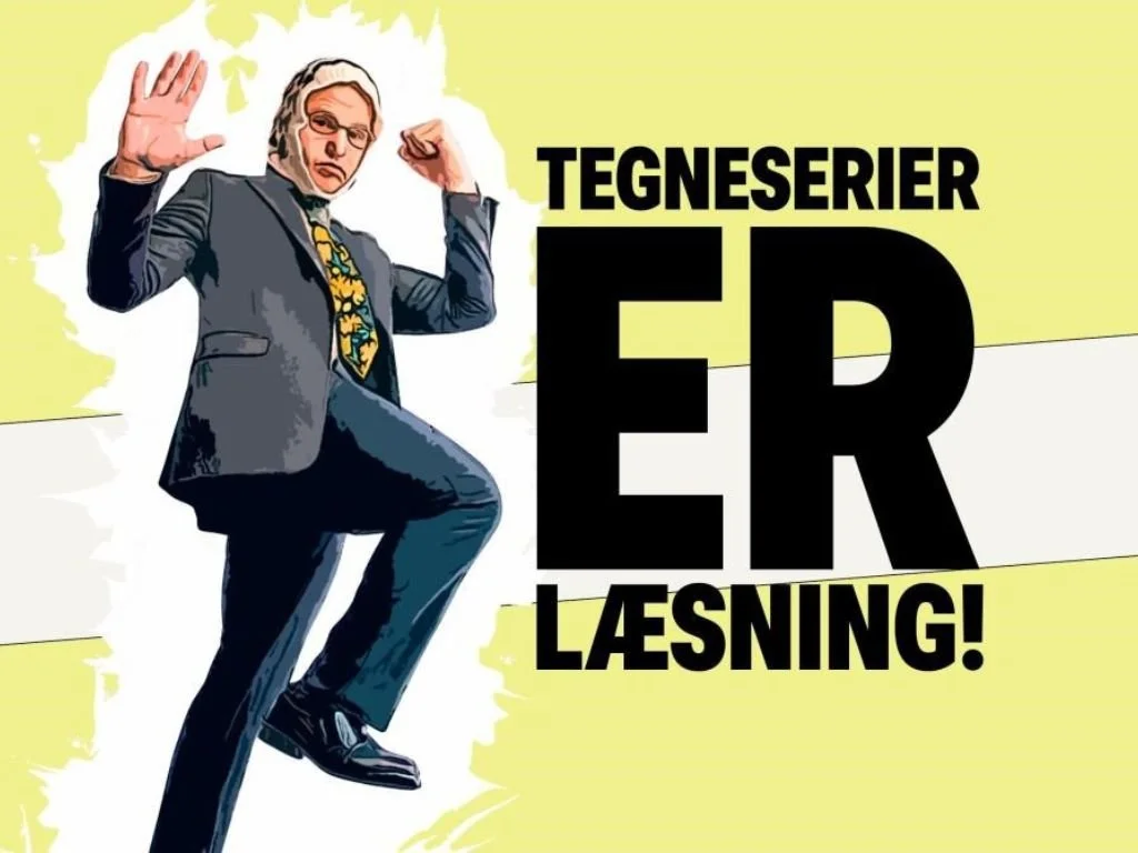 Ny kampagne: “Tegneserier ER læsning!”