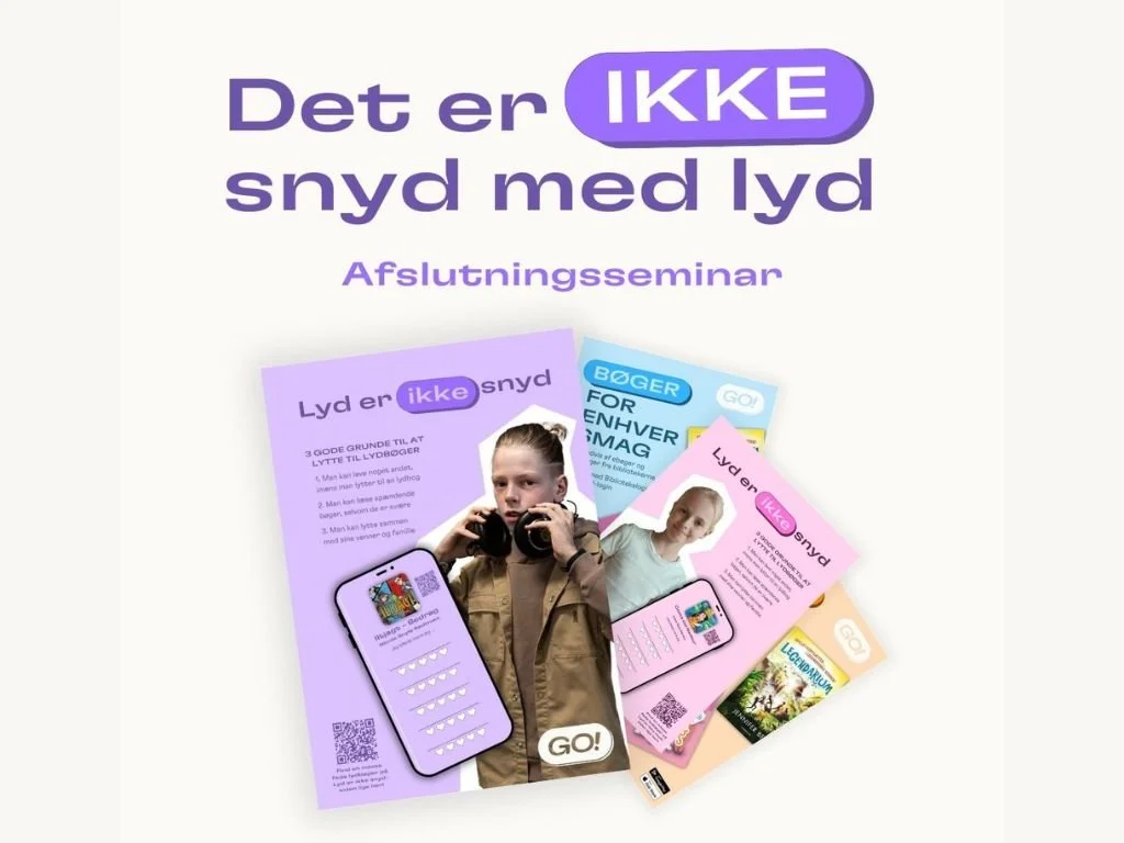 Afslutningsseminar: Det er ikke snyd med lyd