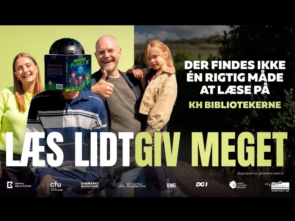 Sæt skub i familiens læselyst med "Læs lidt. Giv meget."