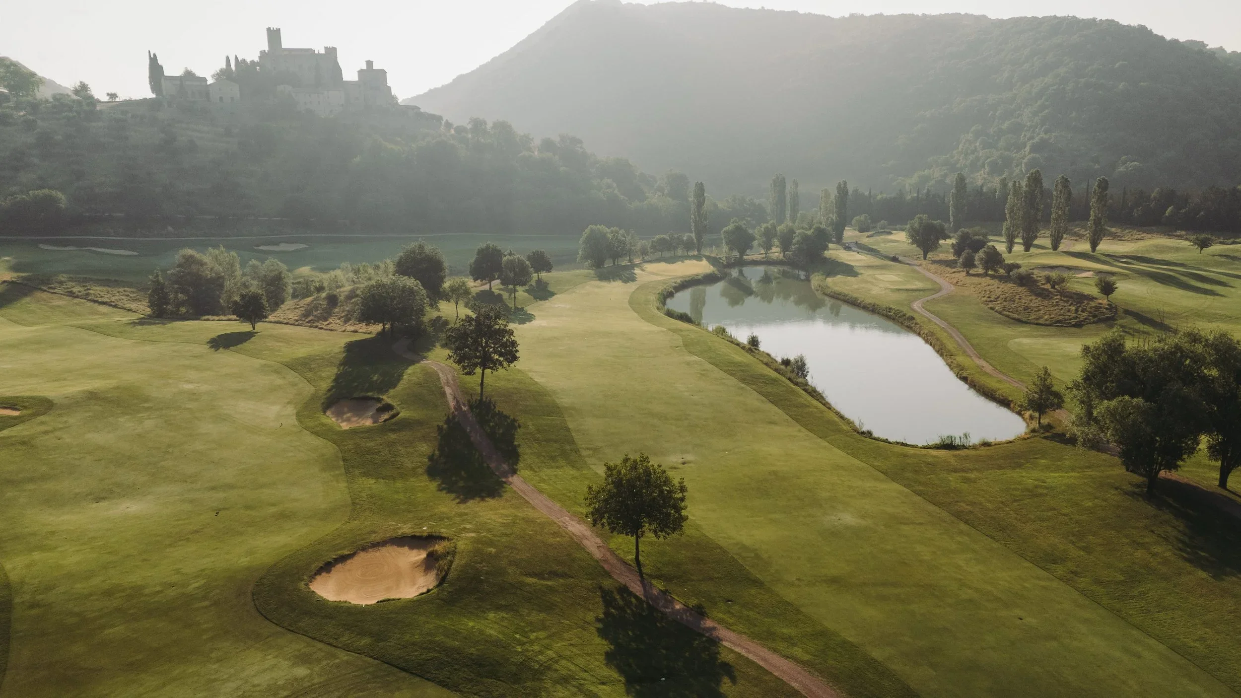 Antognolla scenic golf course.