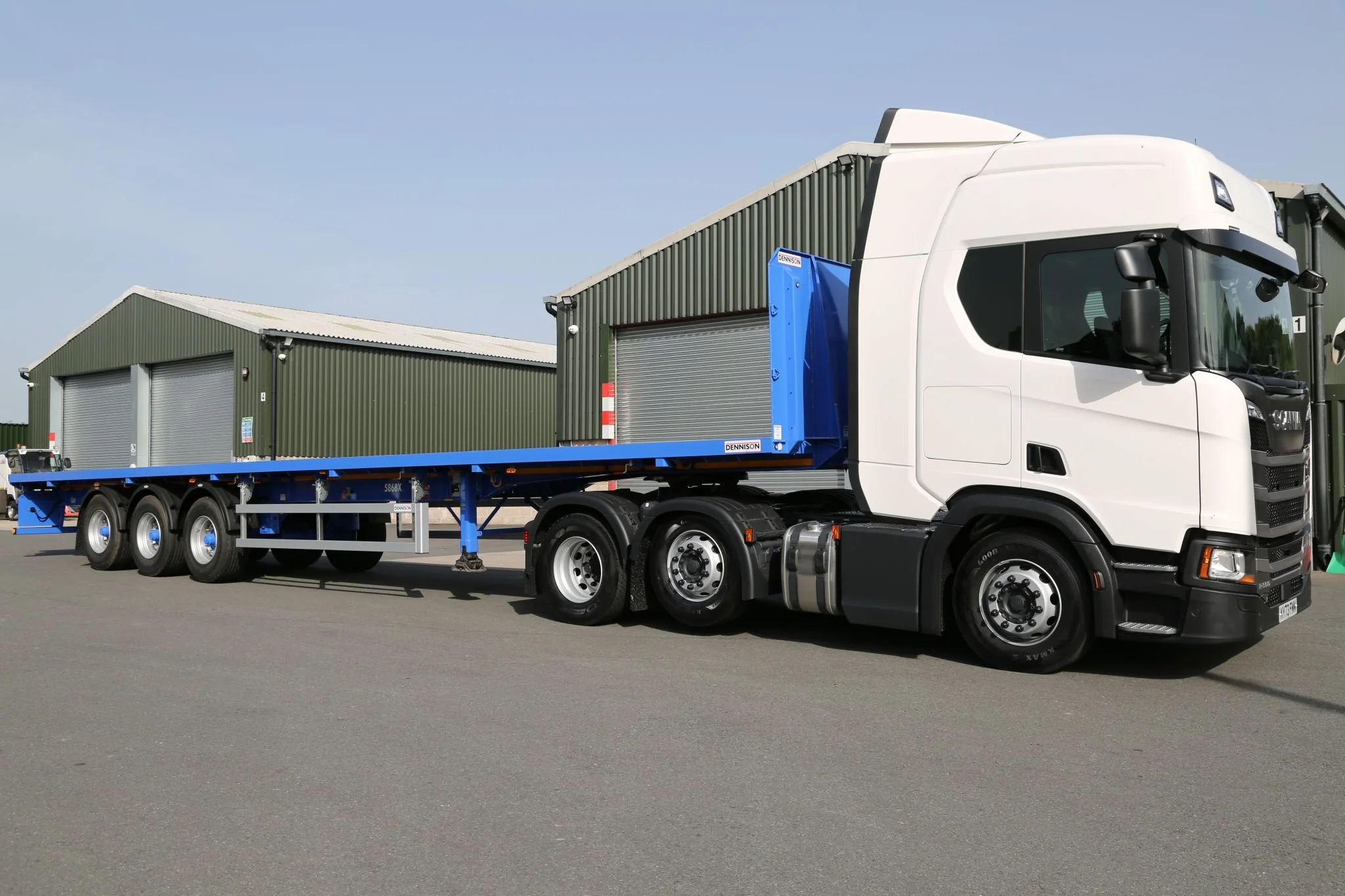 Safely Loading Flatbeds at CCW Services, Southampton