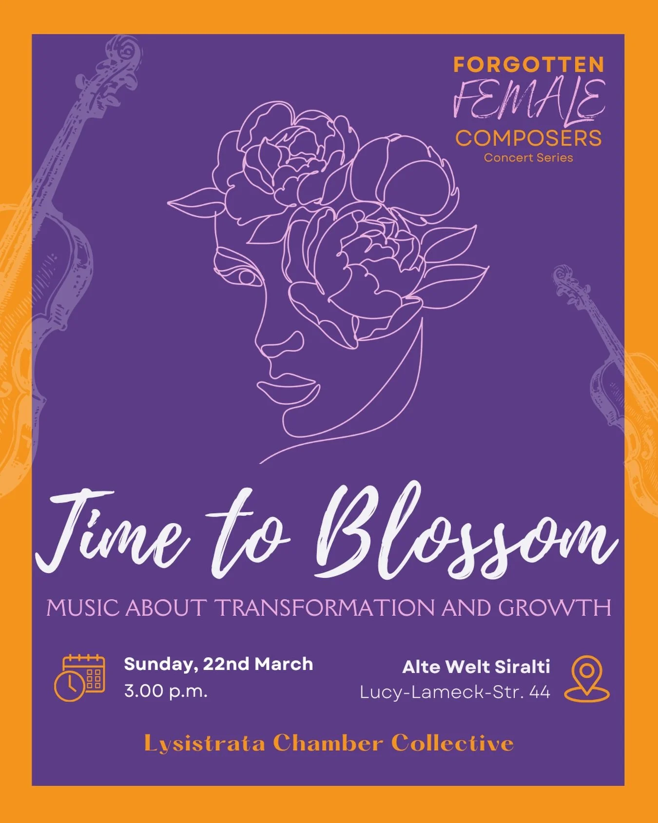 🌷𝐓𝐈𝐌𝐄 𝐓𝐎 𝐁𝐋𝐎𝐒𝐒𝐎𝐌. 𝐌𝐮𝐬𝐢𝐜 𝐚𝐛𝐨𝐮𝐭 𝐭𝐫𝐚𝐧𝐬𝐟𝐨𝐫𝐦𝐚𝐭𝐢𝐨𝐧 𝐚𝐧𝐝 𝐠𝐫𝐨𝐰𝐭𝐡 🎶

The first concert of the 2026 𝑭𝒐𝒓𝒈𝒐𝒕𝒕𝒆𝒏 𝑭𝒆𝒎𝒂𝒍𝒆* 𝑪𝒐𝒎𝒑𝒐𝒔𝒆𝒓𝒔 𝒄𝒐𝒏𝒄𝒆𝒓𝒕 𝒔𝒆𝒓𝒊𝒆𝒔  is at the doors! 

As the winter