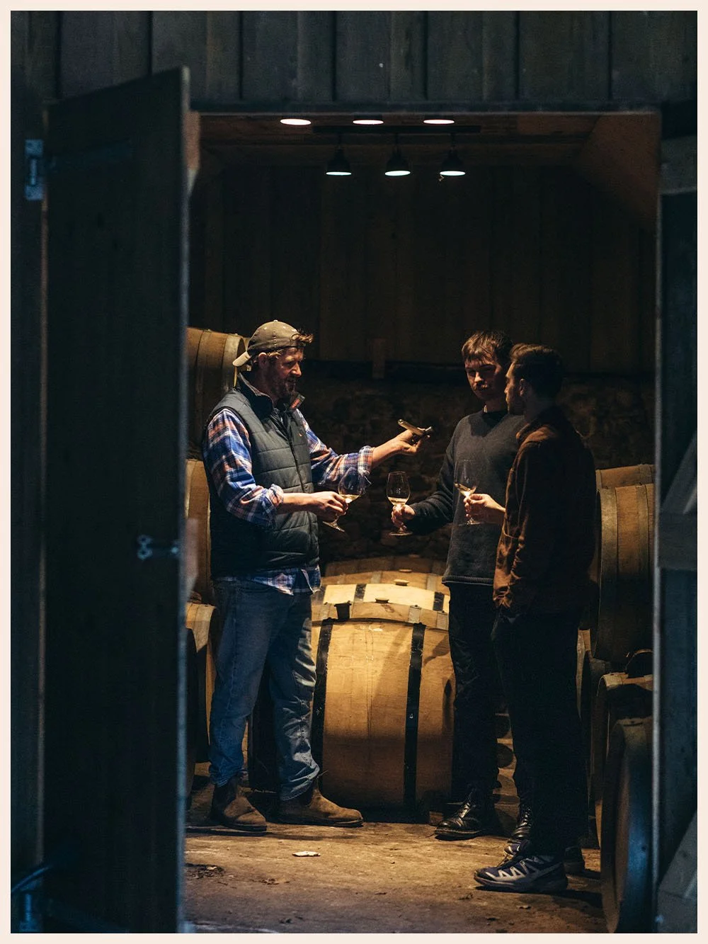 Artefact Wine Castlewood Vineyard Cellar Rob Corbett Luke Harbor Tommy Gillard