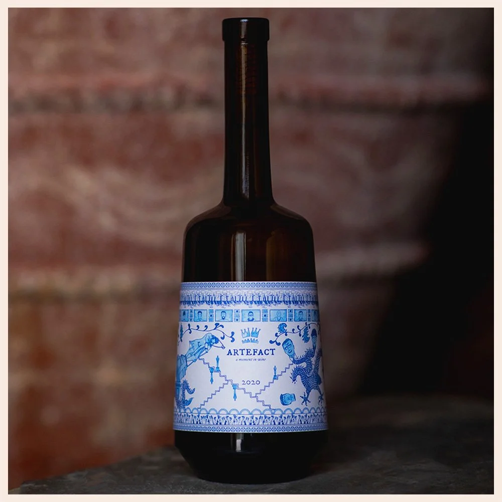 Artefact Wine A Moment in Wine 2020 Bottle Bacchus