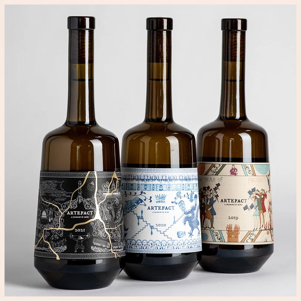 Artefact Wine A Moment in Wine Bottles Bacchus 2019 2020 2021