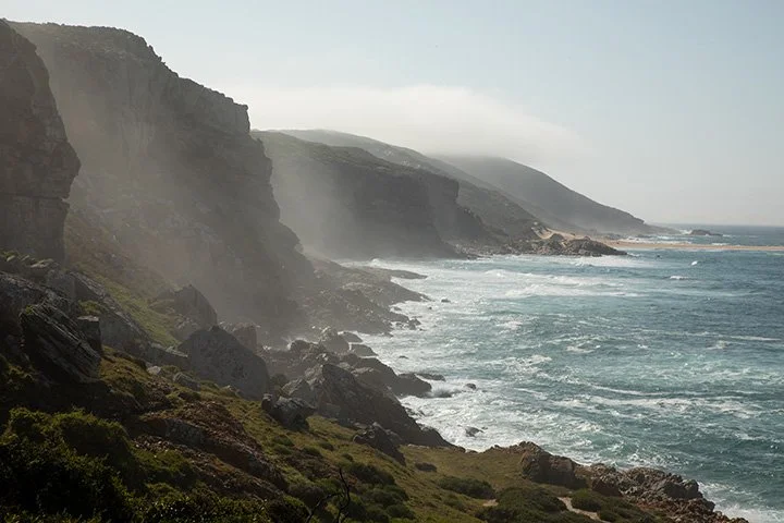  Skeletons of people buried on the Robberg Peninsula, or in the area known today as Plettenberg Bay, lived between about 4,500 and 2,000 years ago. The carbon-14 isotopes allow for this kind of near-term archeological dating. Because of the rate at w