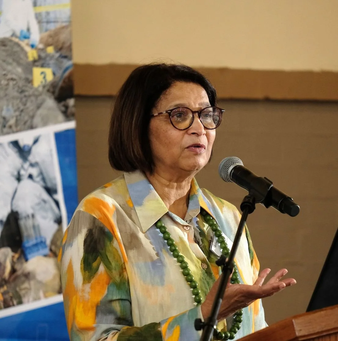  Prof Anthea Rhoda, Acting Vice Chancellor and Principal of UFS provides a welcoming address. 