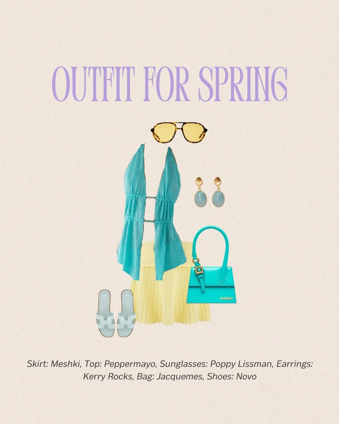 Imagine stepping out looking sexy and gorgeous? Show off your Spring palette in full bloom.

Featuring:
Meshki | Peppermayo | Poppy Lissman | Kerry Rocks | Jacquemes | Novo

-

Want more outfits matched to your exact Spring colours? Our Seasonal Styl