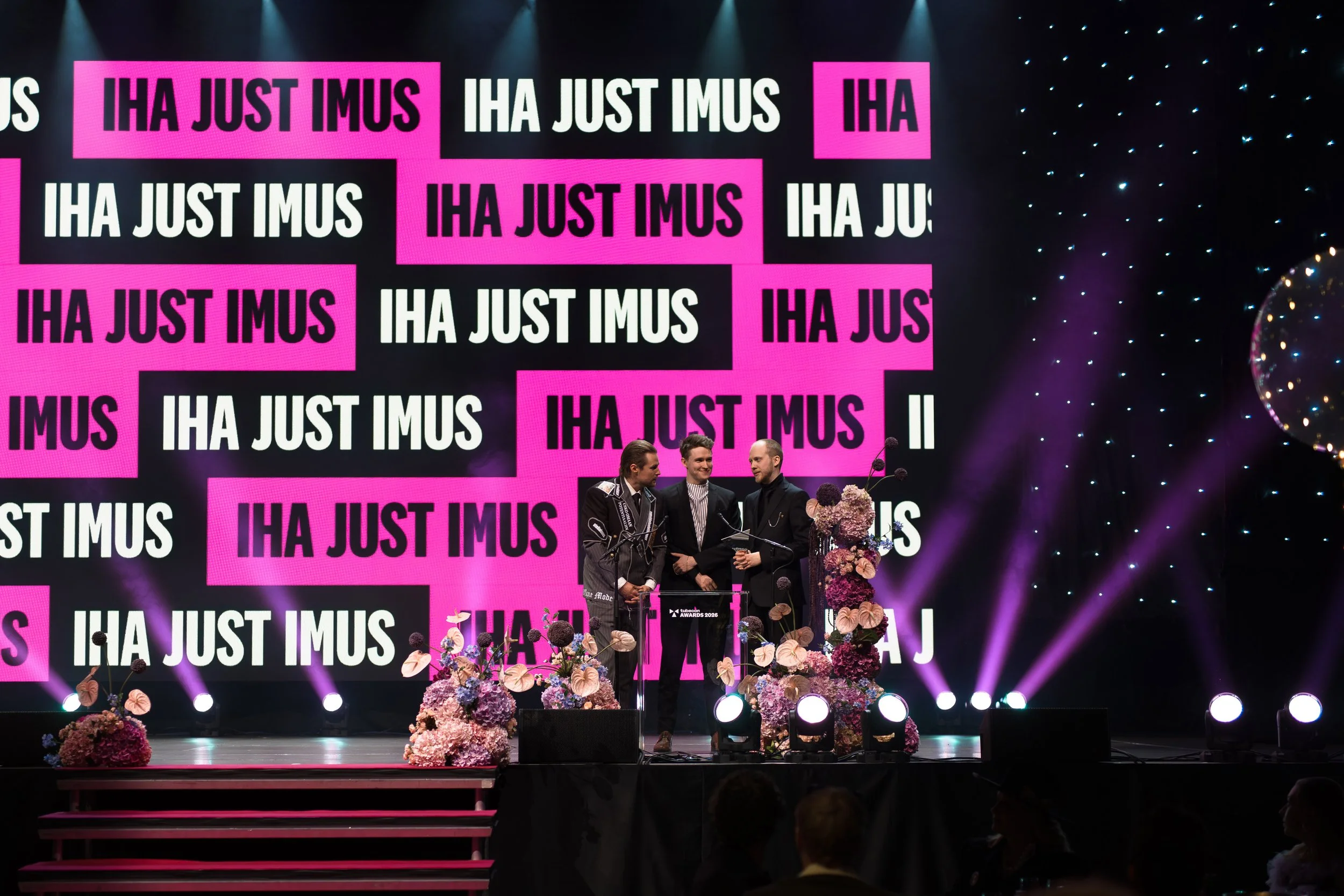 Ihan just imus tubecon awards palkintojen jako