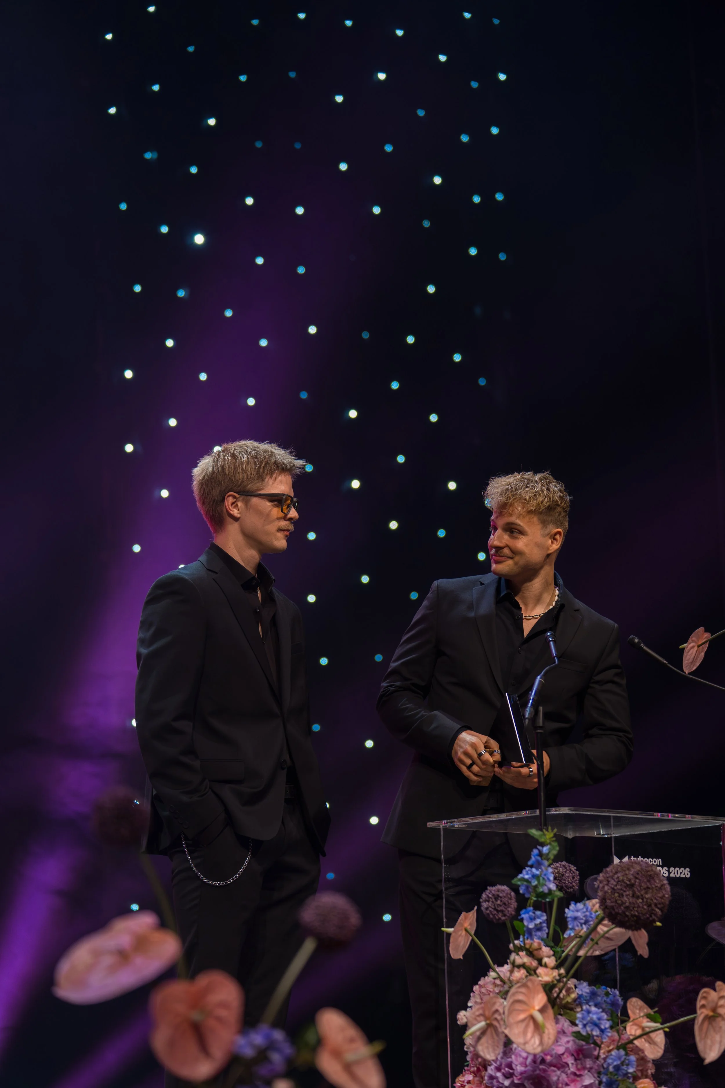weksi, henry weckström sekä andreas tolonen tubecon awards 