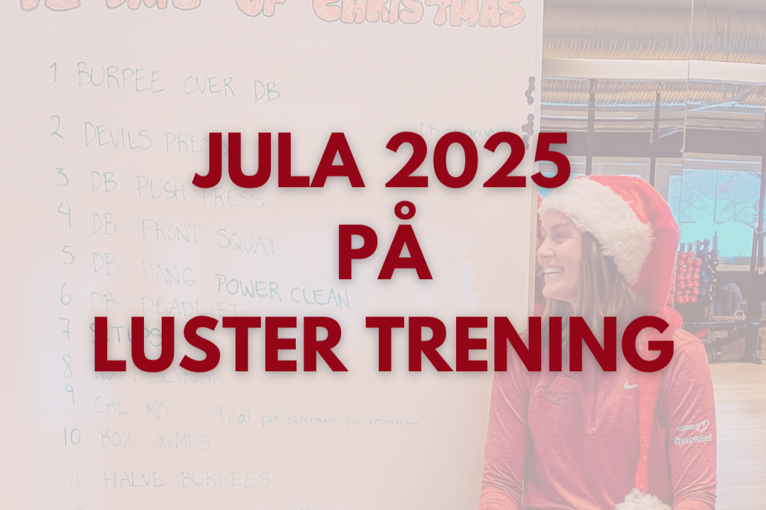 Jula på Luster Trening