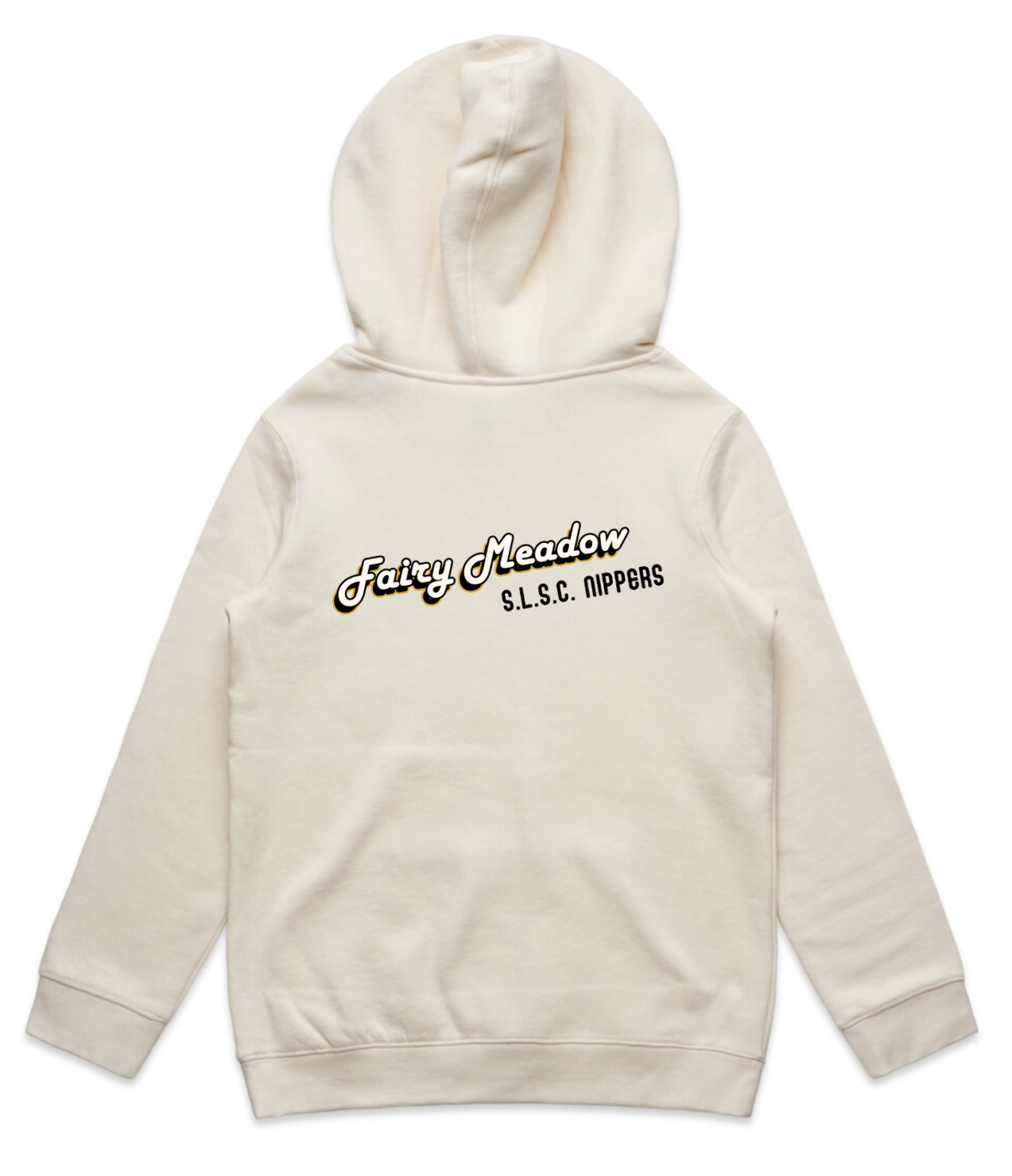 FMSLSC Nippers Junior Hoodie Back Ecru.png