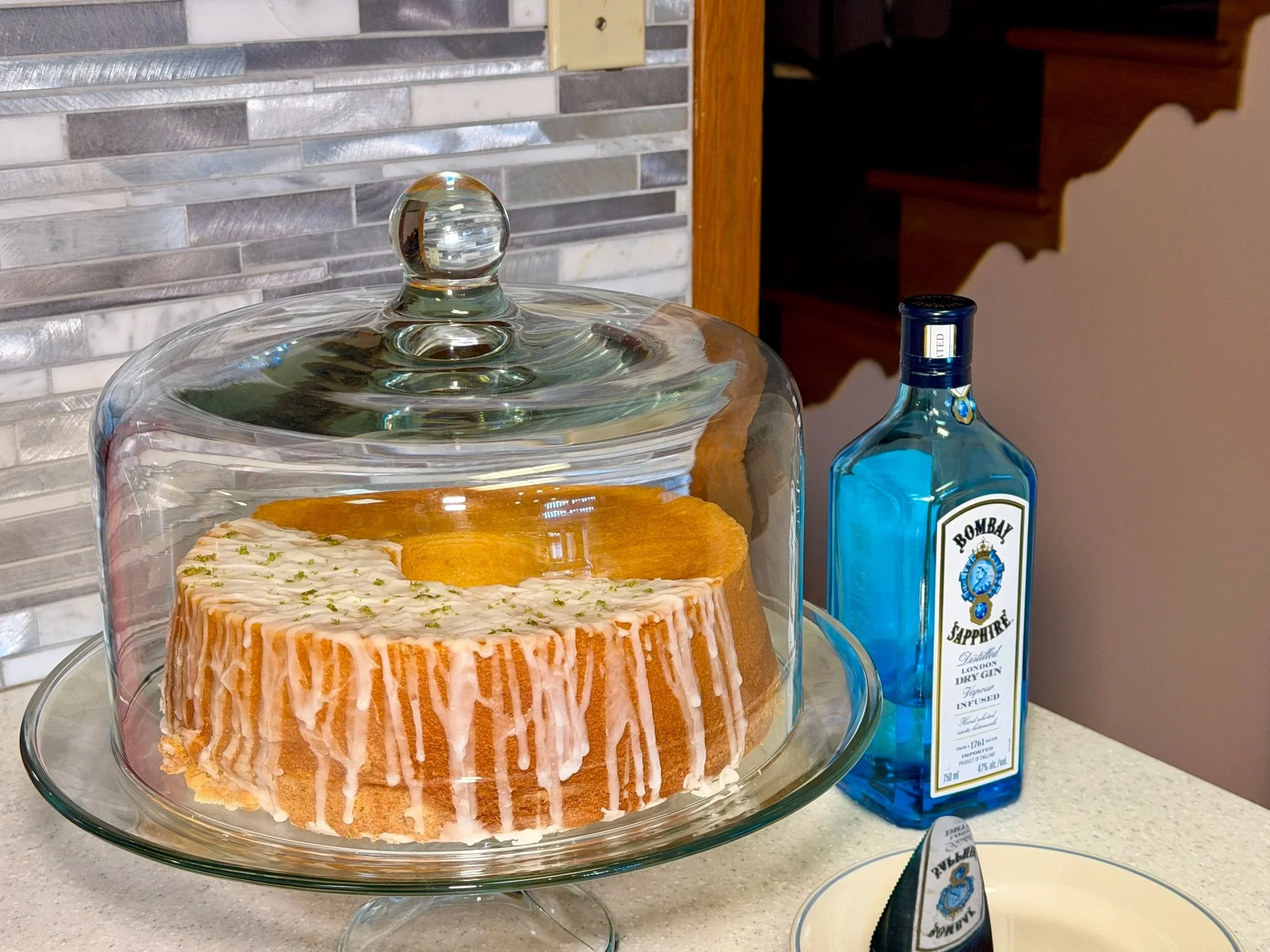 Gin &amp; Tonic Pound Cake