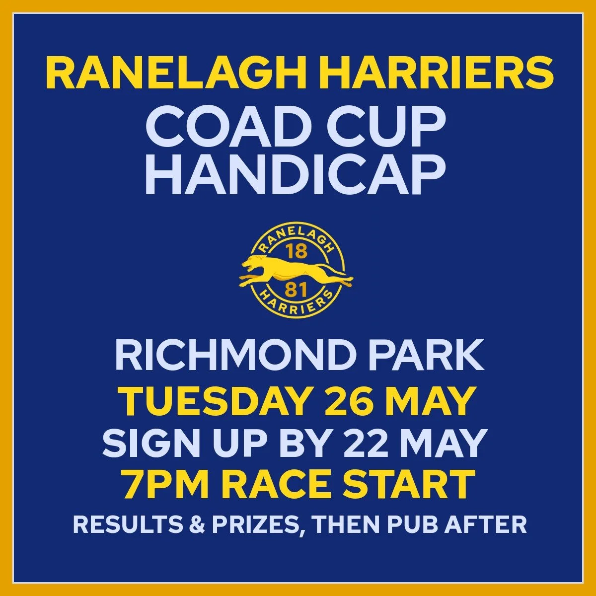 Coad Cup Handicap 